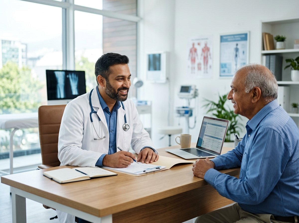 Doctor patient consultation